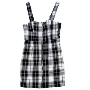 Black and White Checkered Dress.
